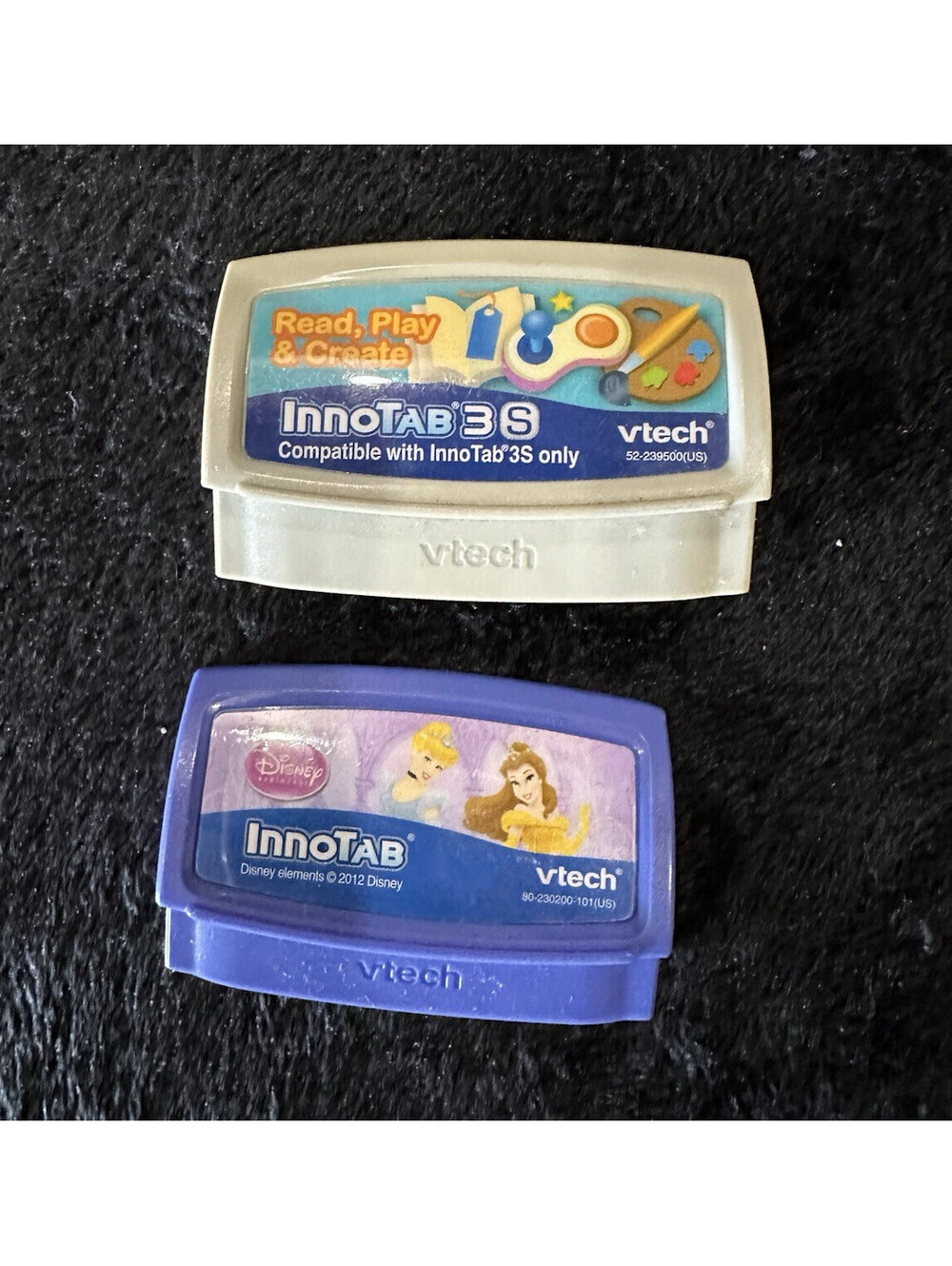 VTech InnoTab 3S Lot 2 Cartridges: Read, Play & Create + Disney Princess 2012